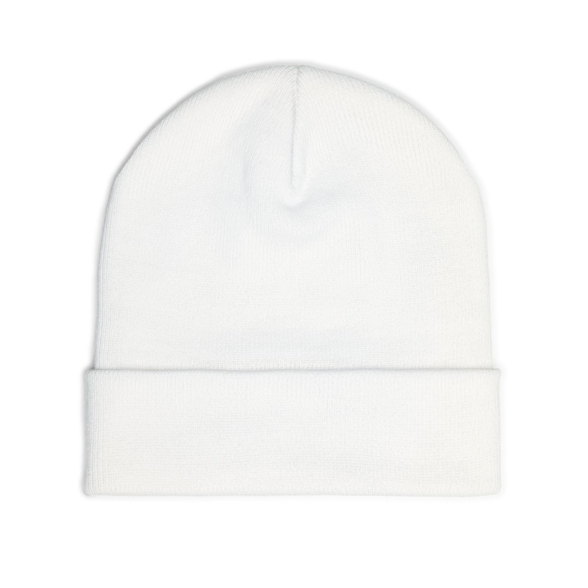 Personalized Winter Knit Beanie — Embroidered Bonnet