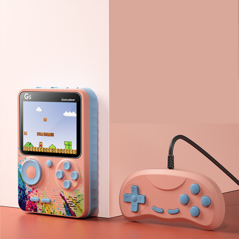 Console de Jeu Portable Rétro – 500 Jeux Intégrés, Écran LCD 3 pouces