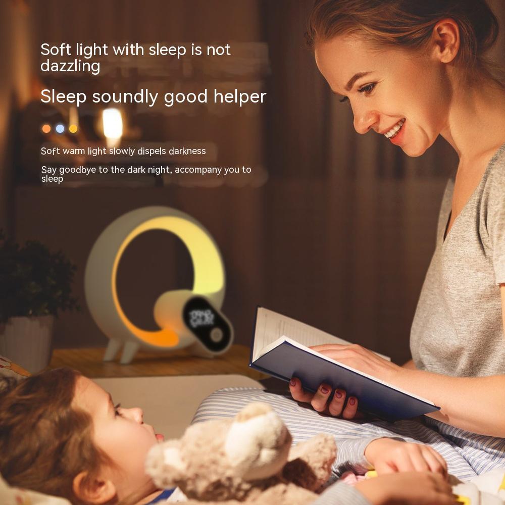 Réveil Lumineux Intelligent Q Light – Ambiance Colorée & Affichage Digital