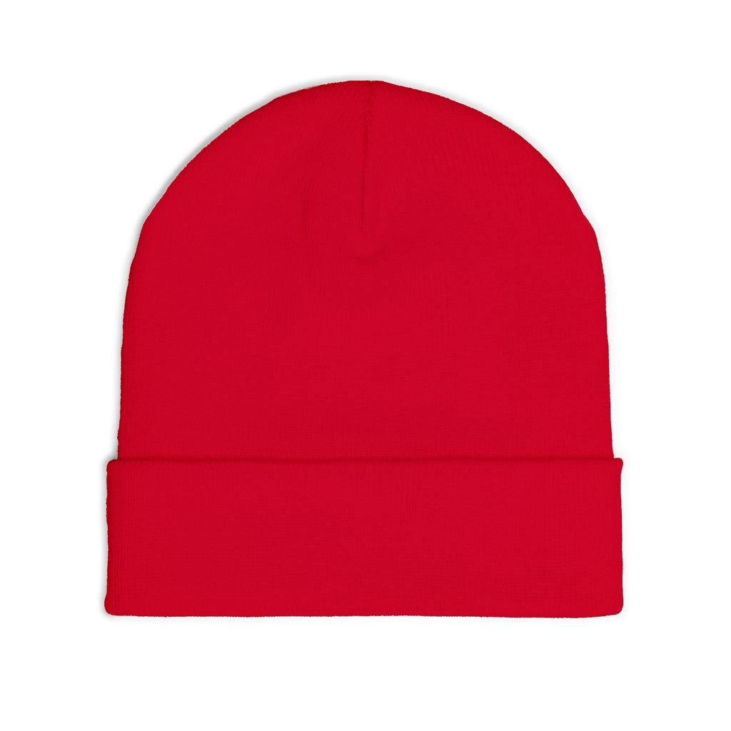 Personalized Winter Knit Beanie — Embroidered Bonnet