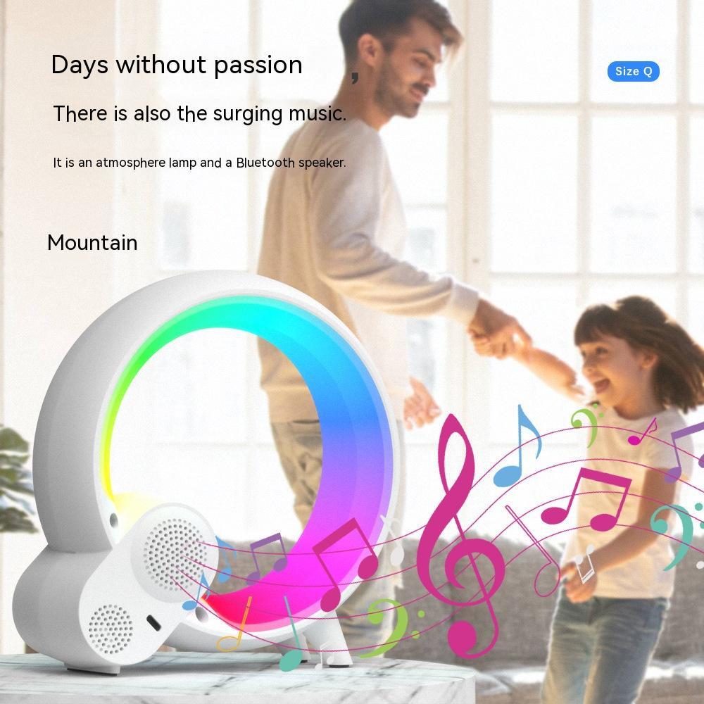 Réveil Lumineux Intelligent Q Light – Ambiance Colorée & Affichage Digital
